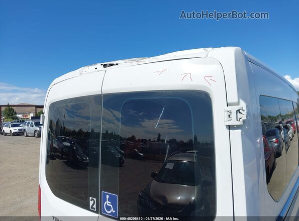 1FDAX2C80LKA16524 2020 FORD TRANSIT-350 White Vista frontal