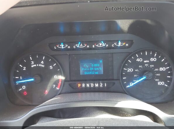 1FDBF2A69HEE07203 2017 FORD F-250 Silver უკანა სავარძლების ხედი