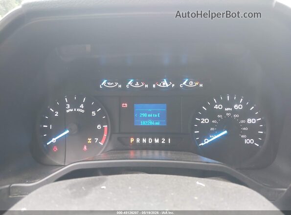 1FDBF2B61HEB42100 2017 FORD F-250 Белый Вид задних сидений