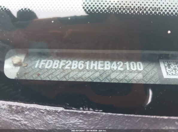 1FDBF2B61HEB42100 2017 FORD F-250 Белый Вид подкапотного пространства