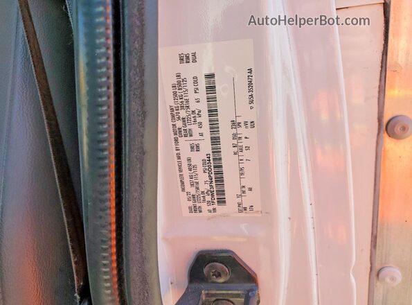 1FDWE3FN4PDD03443 2023 FORD ECONOLINE White Engine compartment view