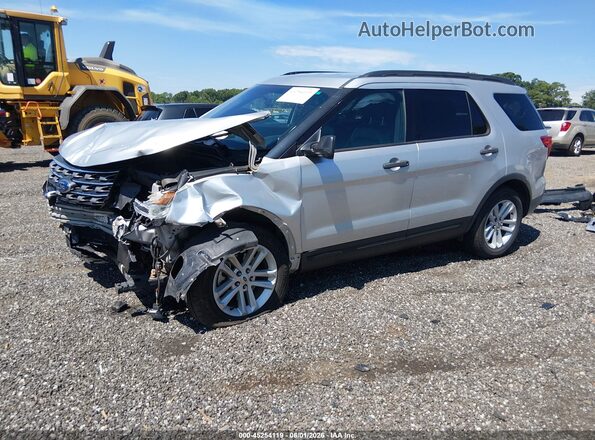 1FM5K7B81GGA70826 2016 FORD EXPLORER Silver Przód lewy
