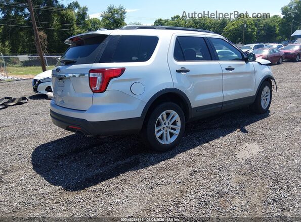 1FM5K7B81GGA70826 2016 FORD EXPLORER Silver Tył prawy