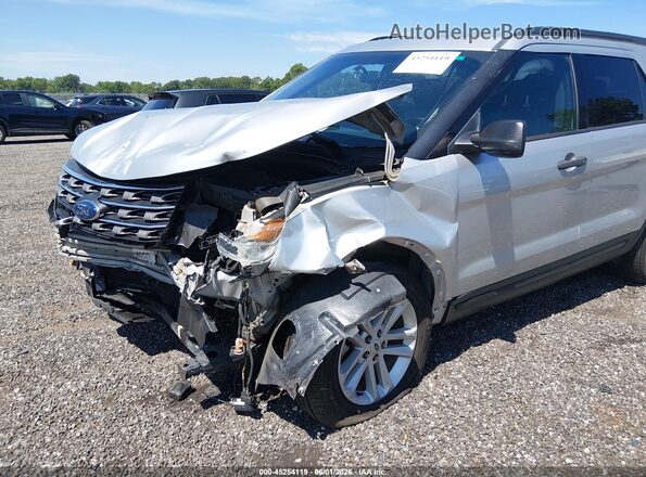 1FM5K7B81GGA70826 2016 FORD EXPLORER Silver Widok z przodu