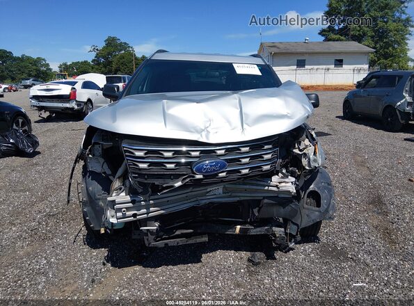 1FM5K7B81GGA70826 2016 FORD EXPLORER Silver Widok wnętrza z tyłu