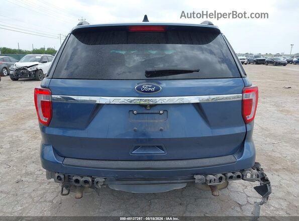 1FM5K7B81JGA90663 2018 FORD EXPLORER Blue 