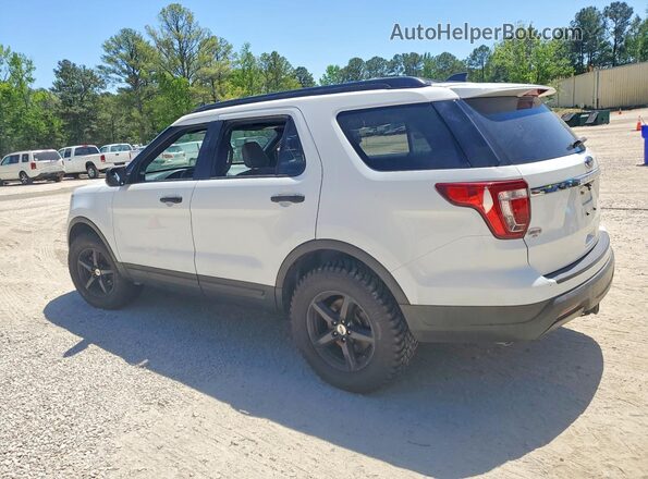 1FM5K7B81KGA48950 2019 FORD EXPLORER White Задня ліва чверть