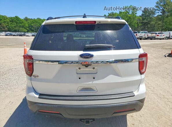 1FM5K7B81KGA48950 2019 FORD EXPLORER White Вид ззаду