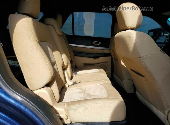 1FM5K7B86GGC82265 2016 FORD EXPLORER Blue Սալոնի հետևի տեսք
