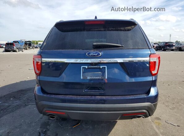 1FM5K7B86GGC82265 2016 FORD EXPLORER Blue Հետևի տեսք