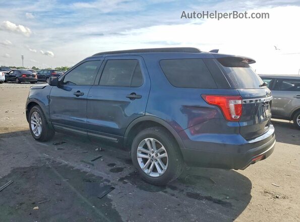 1FM5K7B86GGC82265 2016 FORD EXPLORER Blue Հետևի ձախ