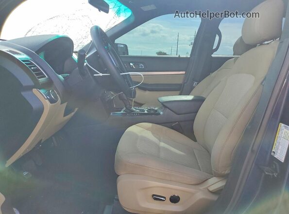 1FM5K7B86GGC82265 2016 FORD EXPLORER Blue Սալոնի դիմացի տեսք