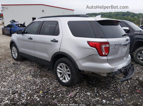 1FM5K7B88HGC09562 2017 FORD FORD EXPLORER Серебряный Задняя левая четверть