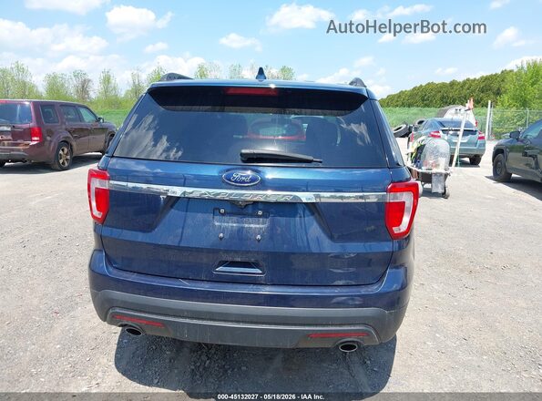 1FM5K7B88HGC98646 2017 FORD EXPLORER Blue 