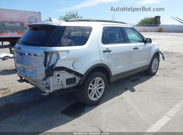 1FM5K7B8XHGD04091 2017 FORD EXPLORER Silver Trasero derecho