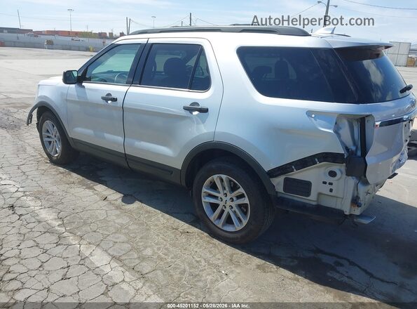 1FM5K7B8XHGD04091 2017 FORD EXPLORER Silver Trasero izquierdo