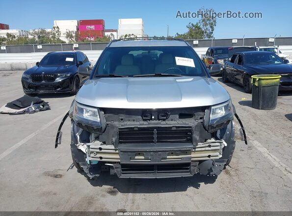 1FM5K7B8XHGD04091 2017 FORD EXPLORER Silver Vista interior trasera