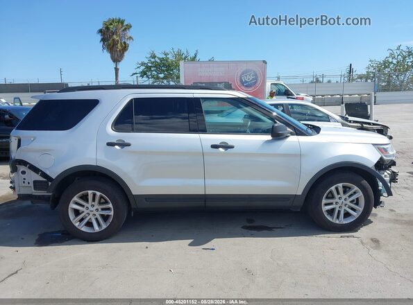 1FM5K7B8XHGD04091 2017 FORD EXPLORER Silver Vista interior de 360 grados