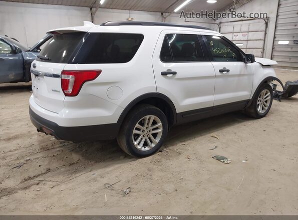 1FM5K7BH5HGA21758 2017 FORD EXPLORER White Հետևի աջ