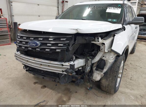 1FM5K7BH5HGA21758 2017 FORD EXPLORER White Դիմացի տեսք