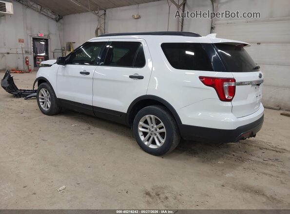 1FM5K7BH5HGA21758 2017 FORD EXPLORER White Հետևի ձախ