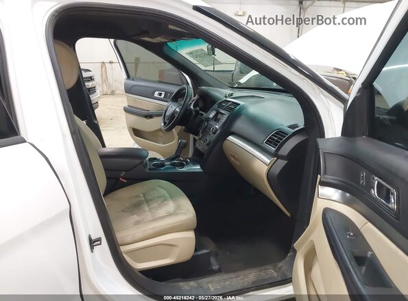 1FM5K7BH5HGA21758 2017 FORD EXPLORER White Սալոնի դիմացի տեսք