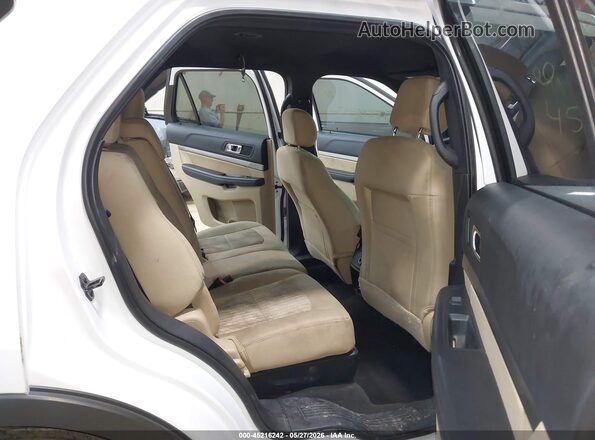 1FM5K7BH5HGA21758 2017 FORD EXPLORER White VIN կոդի պիտակի տեսք