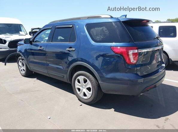 1FM5K7BHXHGC02337 2017 FORD EXPLORER Blue Задня ліва чверть