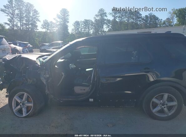 1FM5K7BHXJGC52175 2018 FORD EXPLORER Black Widok wnętrza z tyłu