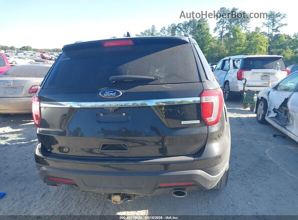 1FM5K7BHXJGC52175 2018 FORD EXPLORER Black 