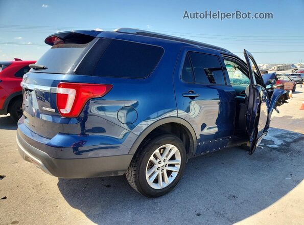 1FM5K7D80GGA17578 2016 FORD EXPLORER Blue Հետևի աջ