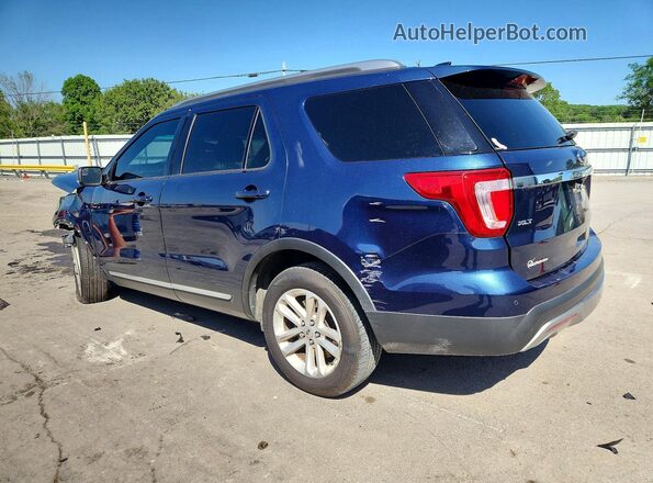 1FM5K7D80GGA17578 2016 FORD EXPLORER Blue Հետևի ձախ