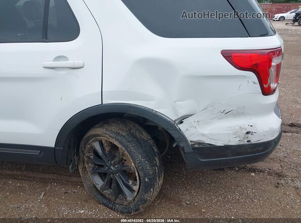 1FM5K7D80KGA88482 2019 FORD EXPLORER White Vista frontal