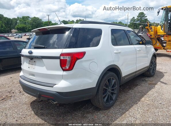 1FM5K7D80KGA88482 2019 FORD EXPLORER White Trasero derecho