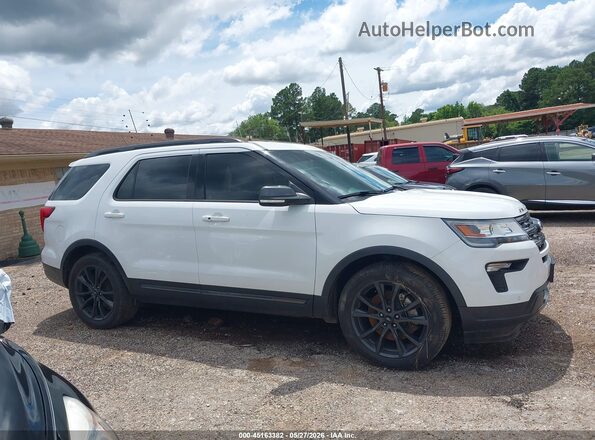 1FM5K7D80KGA88482 2019 FORD EXPLORER White Vista interior trasera