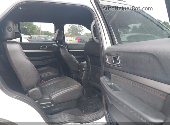 1FM5K7D80KGA88482 2019 FORD EXPLORER White Vista de la etiqueta del VIN