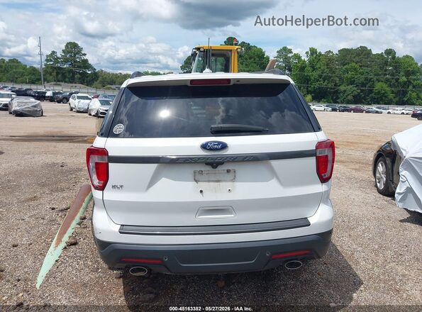1FM5K7D80KGA88482 2019 FORD EXPLORER White 