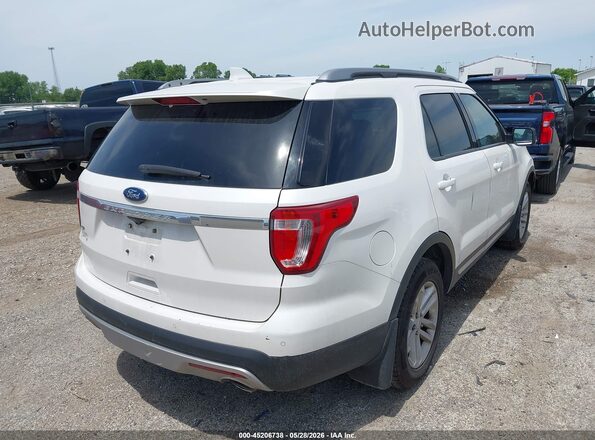 1FM5K7D81HGD82742 2017 FORD EXPLORER White Задня права чверть