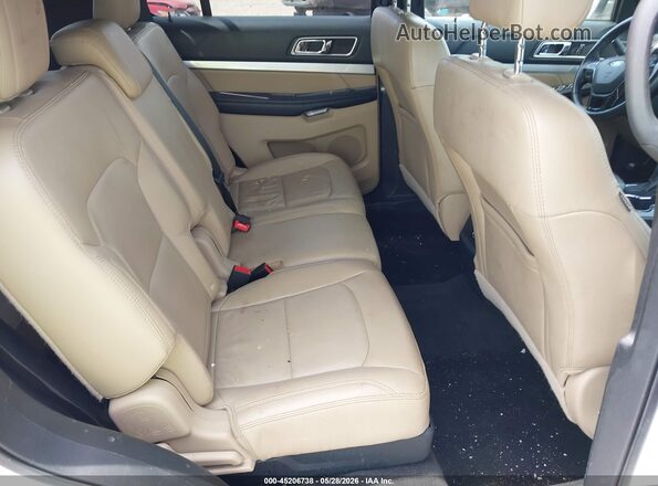 1FM5K7D81HGD82742 2017 FORD EXPLORER White Вид наклейки з VIN-кодом