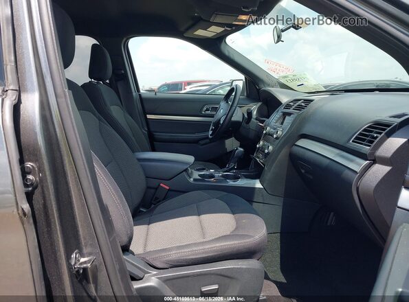 1FM5K7D81KGA37007 2019 FORD EXPLORER Gray Vista interior delantera