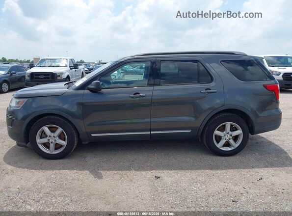 1FM5K7D81KGA37007 2019 FORD EXPLORER Gray 