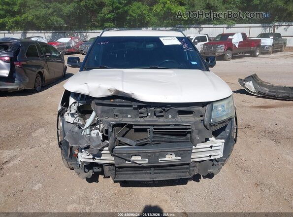 1FM5K7D82GGC21699 2016 FORD FORD EXPLORER White წინა ხედი