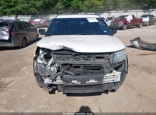 1FM5K7D82GGC21699 2016 FORD FORD EXPLORER White უკანა სალონის ხედი