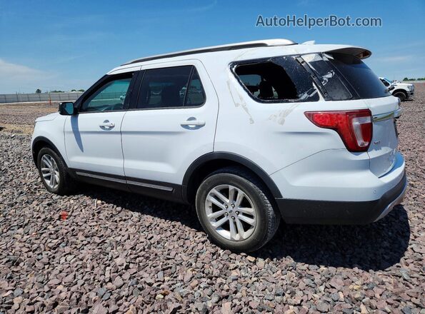 1FM5K7D82HGA10603 2017 FORD EXPLORER White Tył lewy