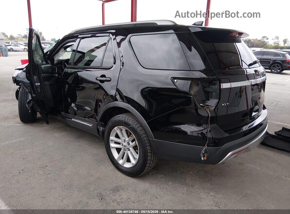 1FM5K7D82HGA87844 2017 FORD EXPLORER Черный Задняя левая четверть