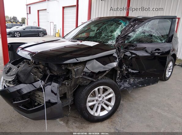 1FM5K7D82HGA87844 2017 FORD EXPLORER Черный Вид спереди