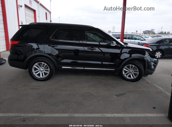 1FM5K7D82HGA87844 2017 FORD EXPLORER Черный Панорамный вид салона 360°