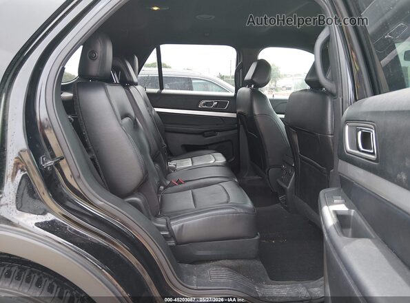 1FM5K7D82HGC21185 2017 FORD EXPLORER Black Вид наклейки з VIN-кодом