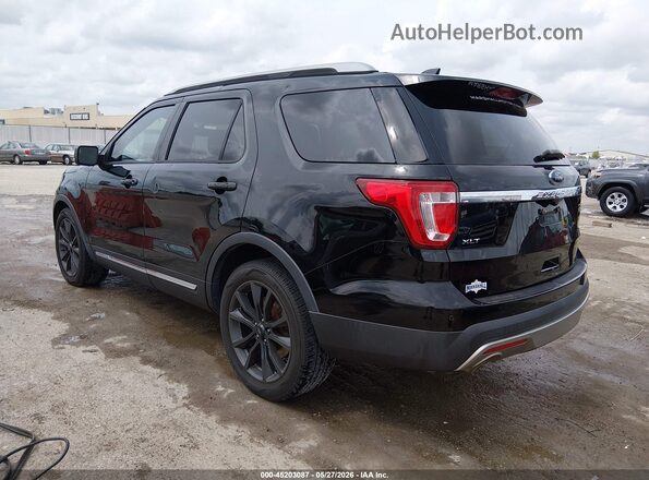 1FM5K7D82HGC21185 2017 FORD EXPLORER Black Задня ліва чверть