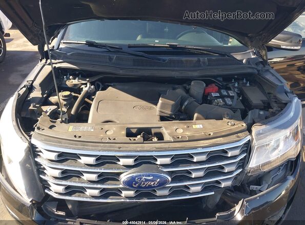 1FM5K7D82HGD42833 2017 FORD FORD EXPLORER Black უკანა ხედი